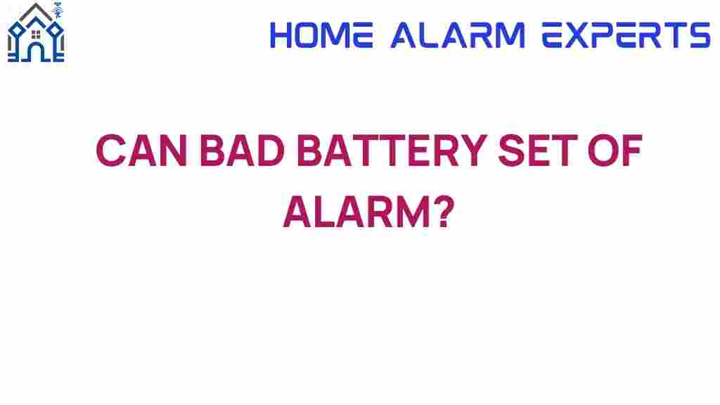 can-bad-battery-trigger-alarm