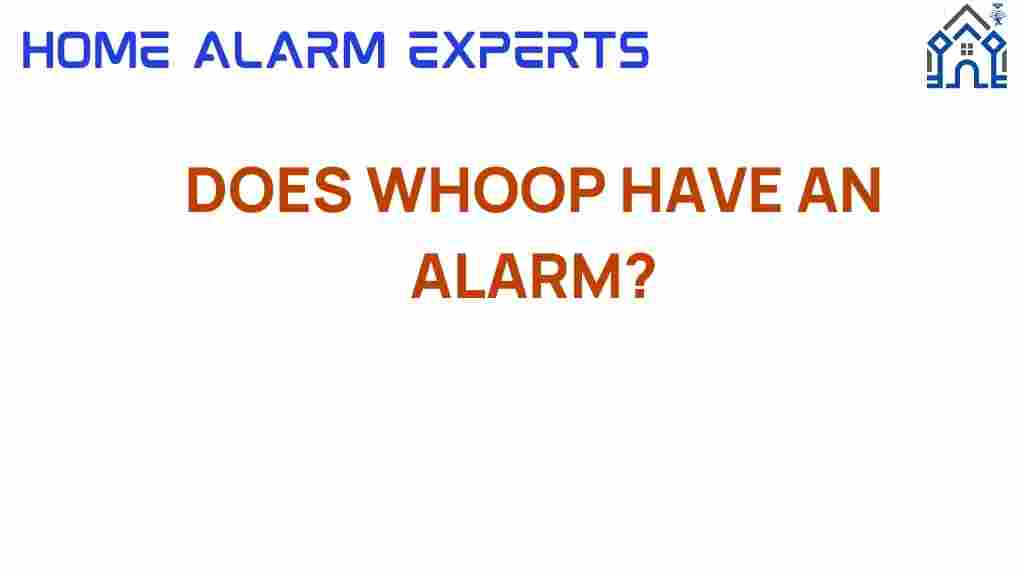 does-whoop-have-an-alarm