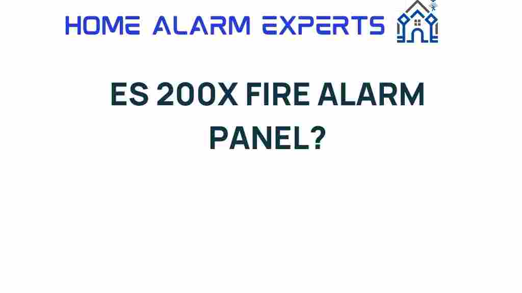 es-200x-fire-alarm-panel