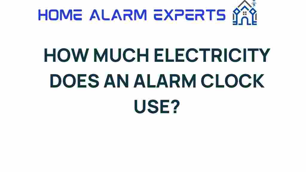 how-much-electricity-alarm-clock-uses