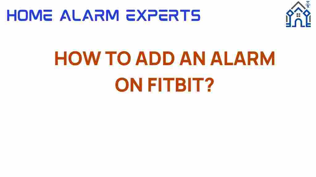 how-to-add-alarm-on-fitbit