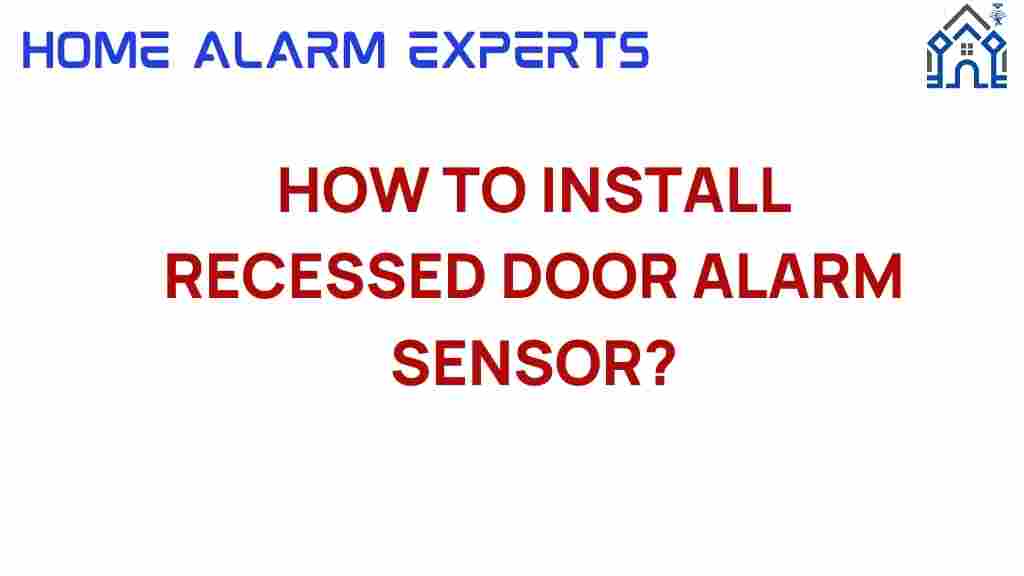 install-recessed-door-alarm-sensor