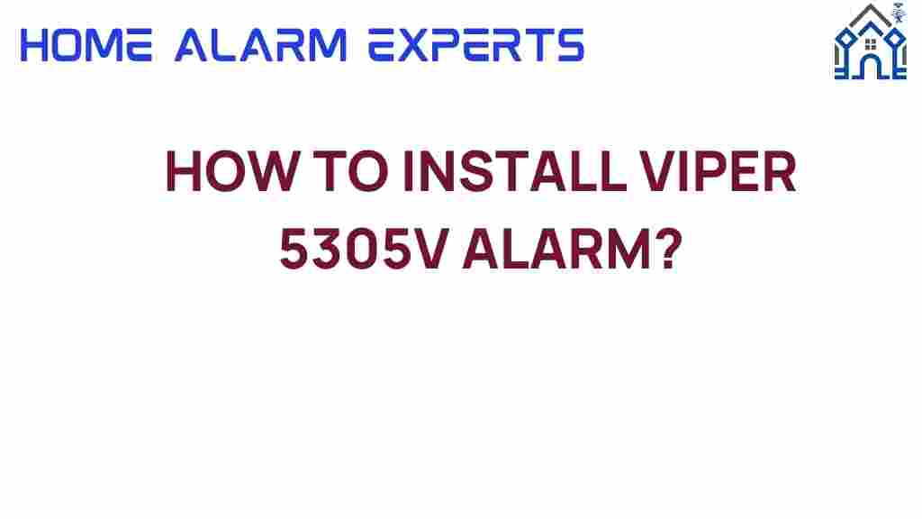 install-viper-5305v-alarm