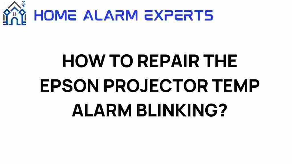 epson-projector-temp-alarm-blinking-repair