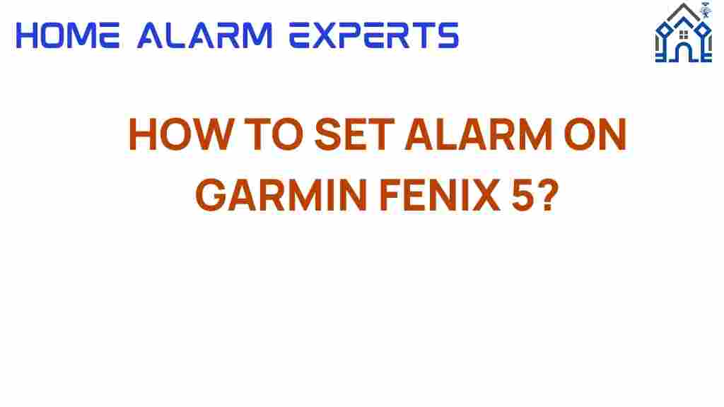 how-to-set-alarm-on-garmin-fenix-5