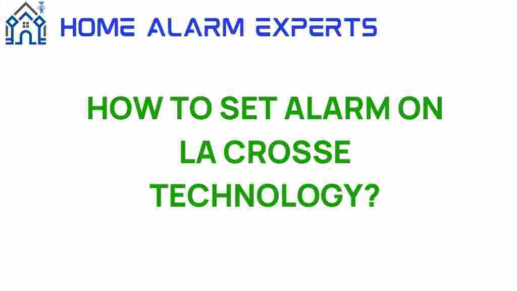 how-to-set-alarm-on-la-crosse-technology