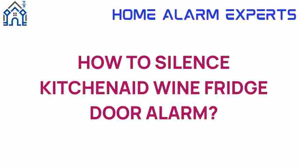 silencing-kitchenaid-wine-fridge-alarm