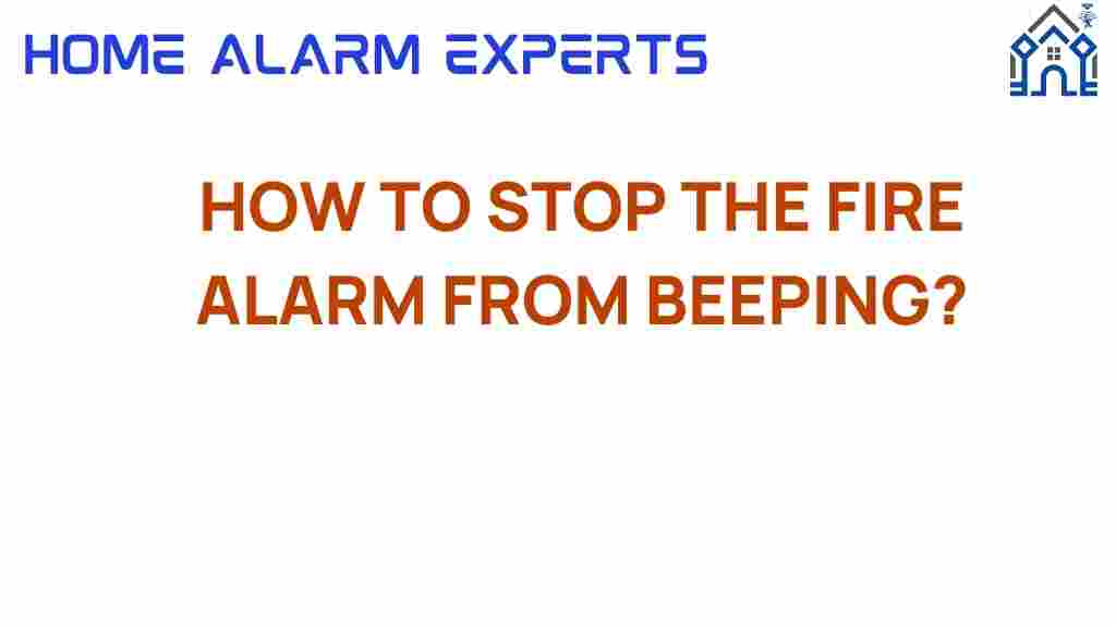 how-to-stop-fire-alarm-beeping