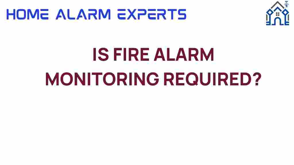 is-fire-alarm-monitoring-required