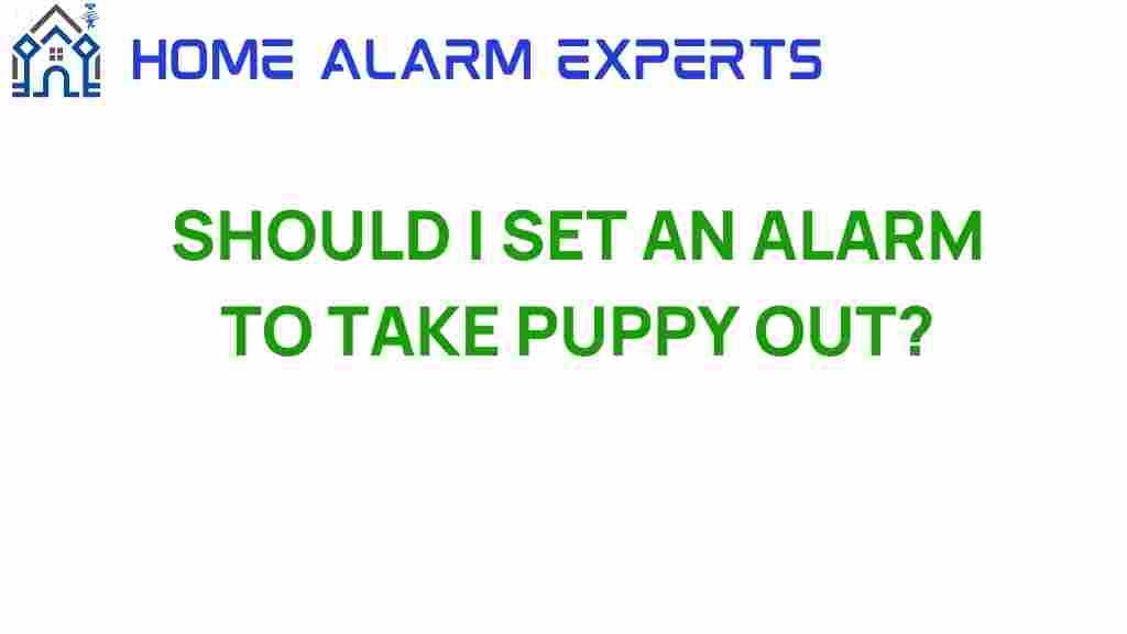 should-i-set-alarm-take-puppy-out
