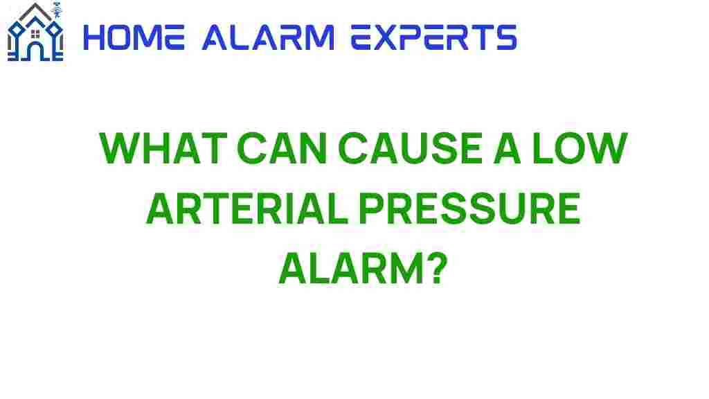 low-arterial-pressure-alarm