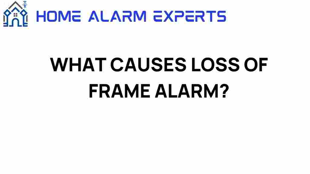 loss-of-frame-alarm-causes