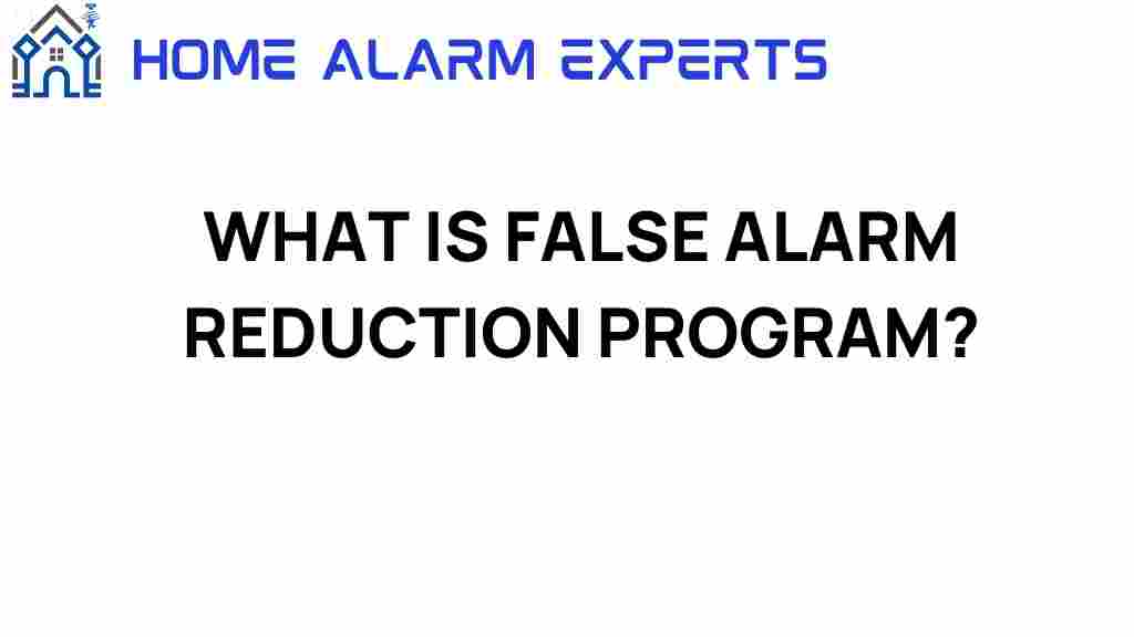 false-alarm-reduction-program