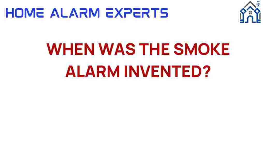 when-smoke-alarm-invented