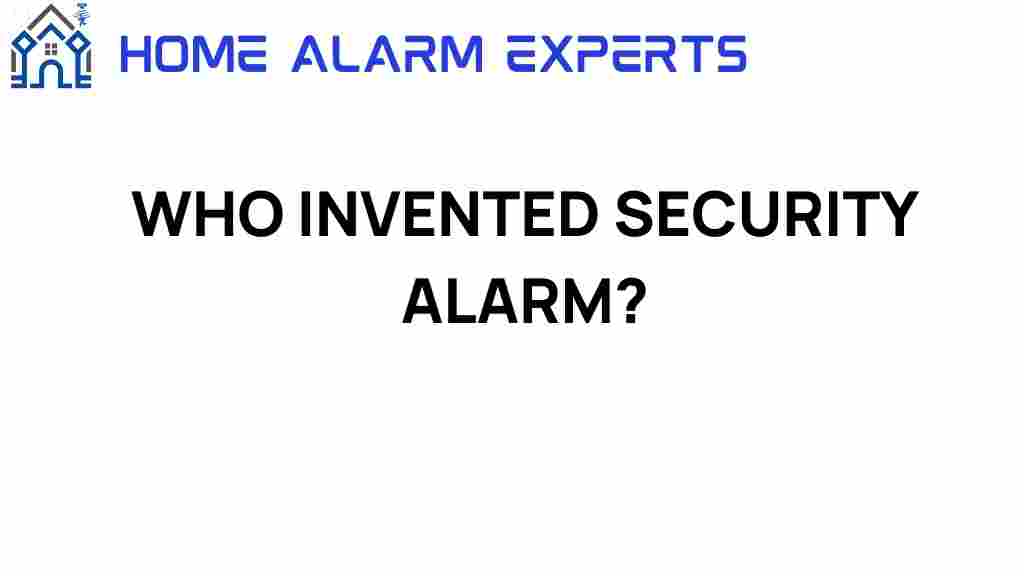 who-invented-security-alarm